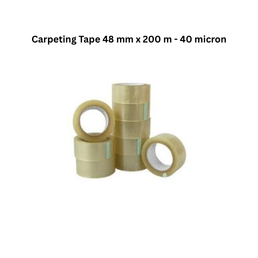SBECO Carpeting Tape 48 mm x 200 m - 40 micron