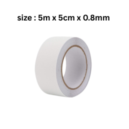 Royalkart Radium Tape Whitecolor - 5m x 5cm x 0.8mm