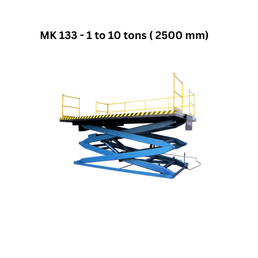 Mankalp MK 133 Pi t Mounted Scissor Lift Table - 1 to 10 tons ( 2500 mm)