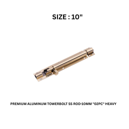 Hynex Premium Alumium Towerbolt SS Rod -10(mm) "02PC" Heavy 10"