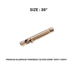 Hynex Premium Alumium Towerbolt SS Rod -10(mm) "02PC" Heavy 36"