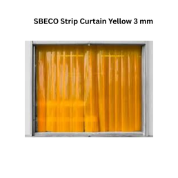 SBECO Strip Curtain Yellow 3 mm