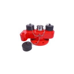 Sangam Three-Way Fire Brigade Inlet Valve - 15Kg