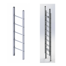 Zebric Wall Support Ladder / Wall Support Extension Ladder - Modal - ZIWS-004