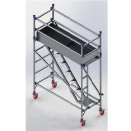 Instafit Low Access Platform Low Aluminium Mobile Tower Scaffoldings