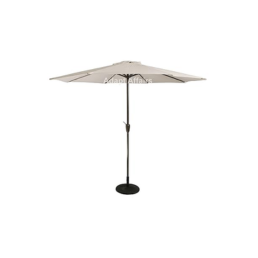 Jainsons 2.7m round centre pole umbrella White
