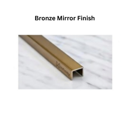 Infinity U-Profile SS Decorative profiles Bronze Mirror Finish