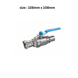 EQOinoxAР - Male - Female Ball Valve 108 mm x108 mm