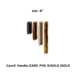 Victor Cancil Handle (1345) PVD. R/GOLD /GOLD 8"