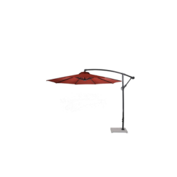Jainsons 2.7m round side pole umbrella maroon