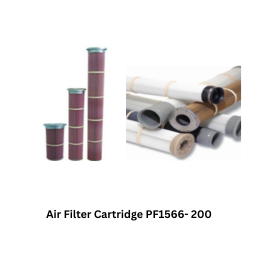 Long Pulse Pleated Air Filter Cartridge PF1566- 200 (660-2000 mm)
