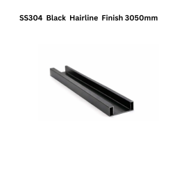 Infinity Customize - Profile SS304 Black Hairline Finish 3050mm