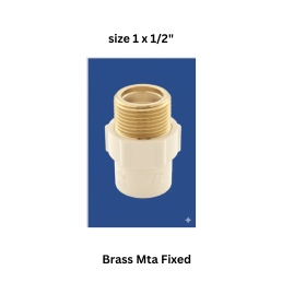 Ajay Greenline Brass Mta Fixed 25 mm x15 mm