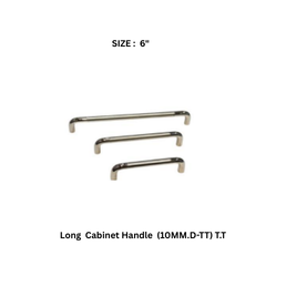 Victor Long Cabinet Handle (10MM.D-TT) T.T 6’’