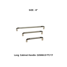 Victor Long Cabinet Handle (10MM.D-TT) T.T 8’’