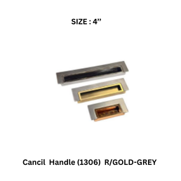 Victor Cancil Handle (1306) R/GOLD-GREY 4’’