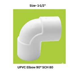 Ajay Greenline Upvc Elbow 90° Sch 80 - 40 mm