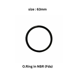 EQOfluids - O.Ring in NBR (Fda) 63 mm