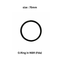 EQOfluids - O.Ring in NBR (Fda) 75 mm