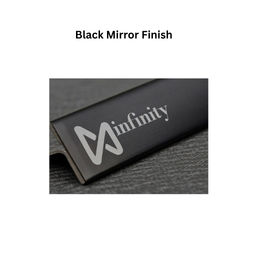 Infinity T-Profile SS Decorative profiles Black Mirror Finish