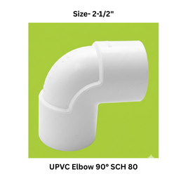 Ajay Greenline Upvc Elbow 90° Sch 80 - 65 mm