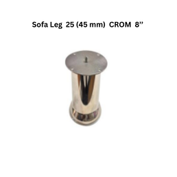 Victor Sofa Leg 25 (45 mm) CROM 8’’