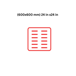 Fibrotech Gully Grating Manhole Covers (600x600 mm) 24 in x24 in
