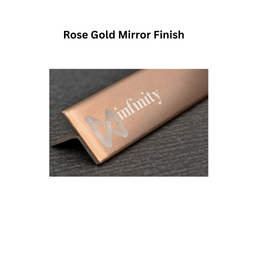 Infinity T-Profile SS Decorative profiles Rosegold Mirror Finish