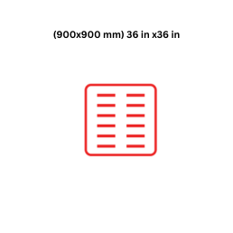 Fibrotech Gully Grating Manhole Covers (900x900 mm) 36 in x36 in