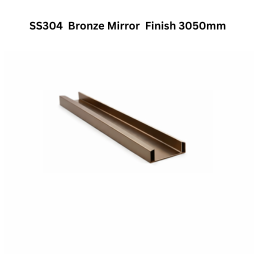Infinity Customize - Profile SS304 Bronze Mirror Finish 3050mm