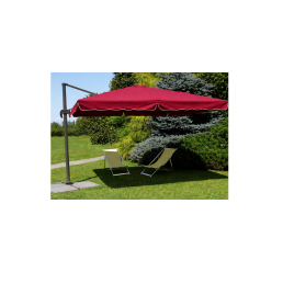 Jainsons 2.5m 360 degree side pole umbrella Maroon