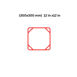 Fibrotech Recess Covers (300x300 mm) 12 in x12 in