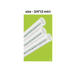 Ajay Greenline Upvc Sch 40 Pipe (3 Mtr) 20 mm