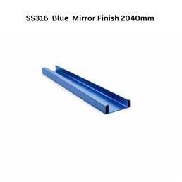 Infinity Customize - Profile SS316 Blue Mirror Finish 2440mm