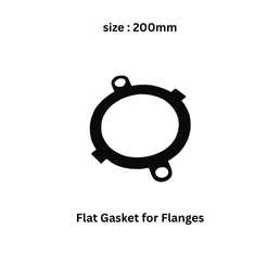 EQOfluids - Flat Gasket for Flanges 200 mm