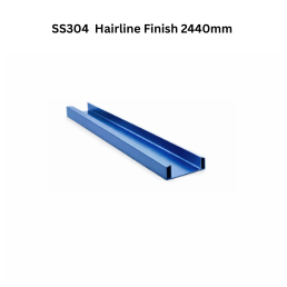 Infinity Customize - Profile SS304 Blue Hairline Finish 2440mm