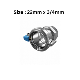 EQOinoxAР - Female Adaptor Male Thread 22x3/4 mm