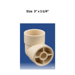 Ajay Greenline Cpvc Reducer Tee (IPS X CTS) 80 mm x 80 mm x 32 mm