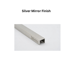 Infinity U-Profile SS Decorative profiles Silver Mirror Finish