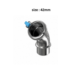 EQOinoxAР - 45 °Elbow 42 mm