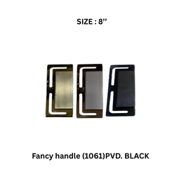Victor Fancy handle (1061) PVD. BLACK 8’’