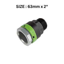 EQOnitro -Male Adaptor 63 mm x2 "