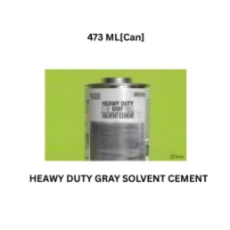 Ajay Greenline Heavy Duty Gray Solvent Cement 473 ML (Can)