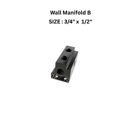 EQOfluids - Wall Manifold B 3/4"x1/2"