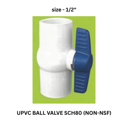 Ajay Greenline Upvc Ball Valve Sch 80 (NON-NSF) 15 mm