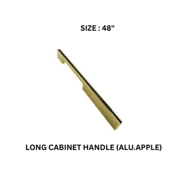 Victor Long Cabinet Handle (ALU.APPLE) Pvd.R-Gold/Gold 48’’