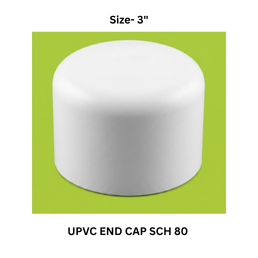 Ajay Greenline Upvc End Cap Sch 80 - 80 mm