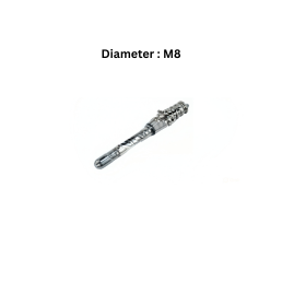 EQOfluids - Wall Fixing for Rubber lined Bracket
INOX 304 M8