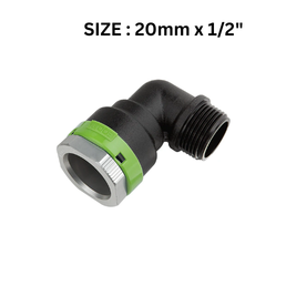 EQOnitro Male Threaded 45° Elbow 20 mmx1/2"