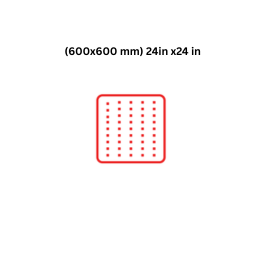 Fibrotech Square Manhole Covers (600x600 mm) 24in x24 in